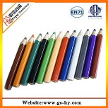 3.5英寸1公分直径粗彩色铅笔(HY-P062)