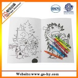 coloring book stationery set