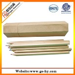 Trapezoidal paper tube color pencil