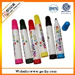 爆款 PVC袋装8色水彩笔套装 儿童绘画用品 定制儿童文具