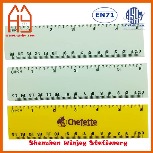 学生直尺15CM长  2MM厚高质量刻度尺 16*3CM文具尺子