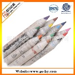 生产各种纸质铅笔, 环保报纸铅笔,彩色纸卷铅笔