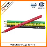 彩色粗铅笔批发 直径1cm椴木六角杆彩色铅笔  外贸出口铅笔