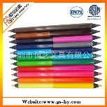 双头双色黒木铅笔 两色彩芯铅笔 学生奖品礼物 绘图铅笔