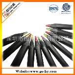 铅笔批发 彩色铅芯黑木铅笔 黑木彩虹铅笔 七色同芯黒木铅笔定做
