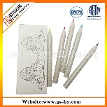 迷你纸盒装包纸彩色铅笔 环保文具铅笔 出口日本文具 纸质铅笔