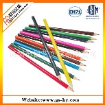 儿童绘画套装 胶袋装12支7英寸彩色铅笔 儿童环保画笔 定制画笔