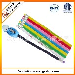 铅笔厂可定制各颜色的植绒HB铅笔  带皮头包绒的学生写字铅笔
