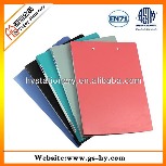 PP hard cover plastic pockets file folder