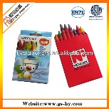 non-toxic children''s drawing wax crayons