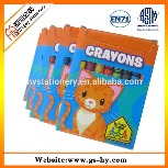 types of kids high quality wax crayons