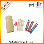 12pcs wax crayon packed into tube wholesale crayons