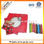 Giant size fat crayon wax crayon for promotional