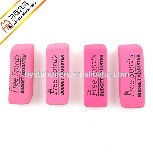 custom printed pink big mistake erasers